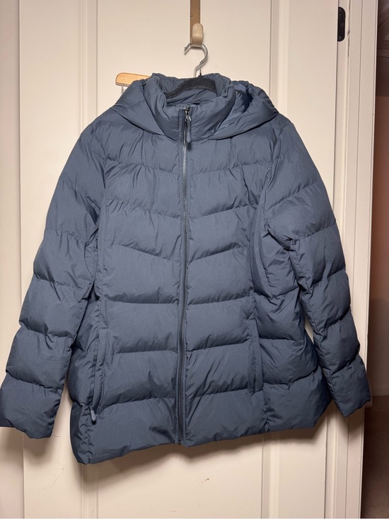 32 Degrees Other - 32 Degrees Men’s Blue Hooded Quilted Puffer Jacket Full Zip Polyester XL